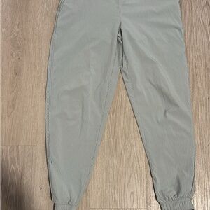 Athleta Light Gray Track Pants